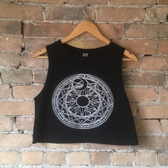 US Clothing Factory Tops - Cropped Muscle Tee